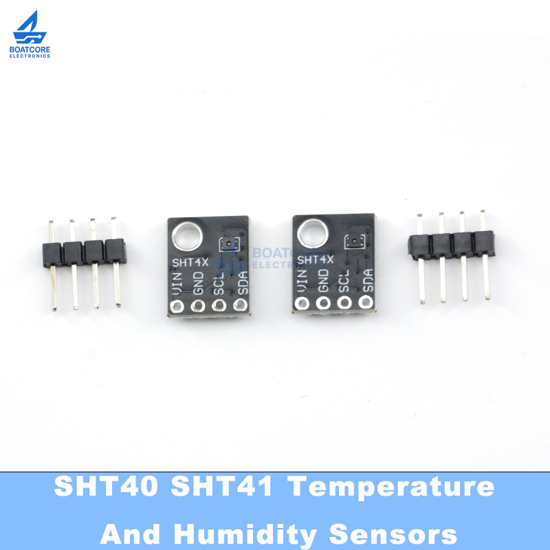 Temperature Humidity Sensor - 1PCS SHT40 SHT41 Temperatuur-vochtigheidssensor I2C-module Hoge