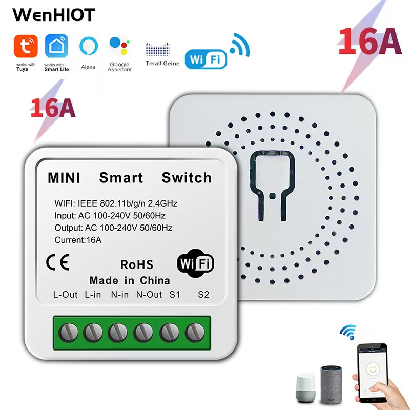 Diy Home Automation Controller - 16A Tuya Zigbee 3.0 Mini Smart