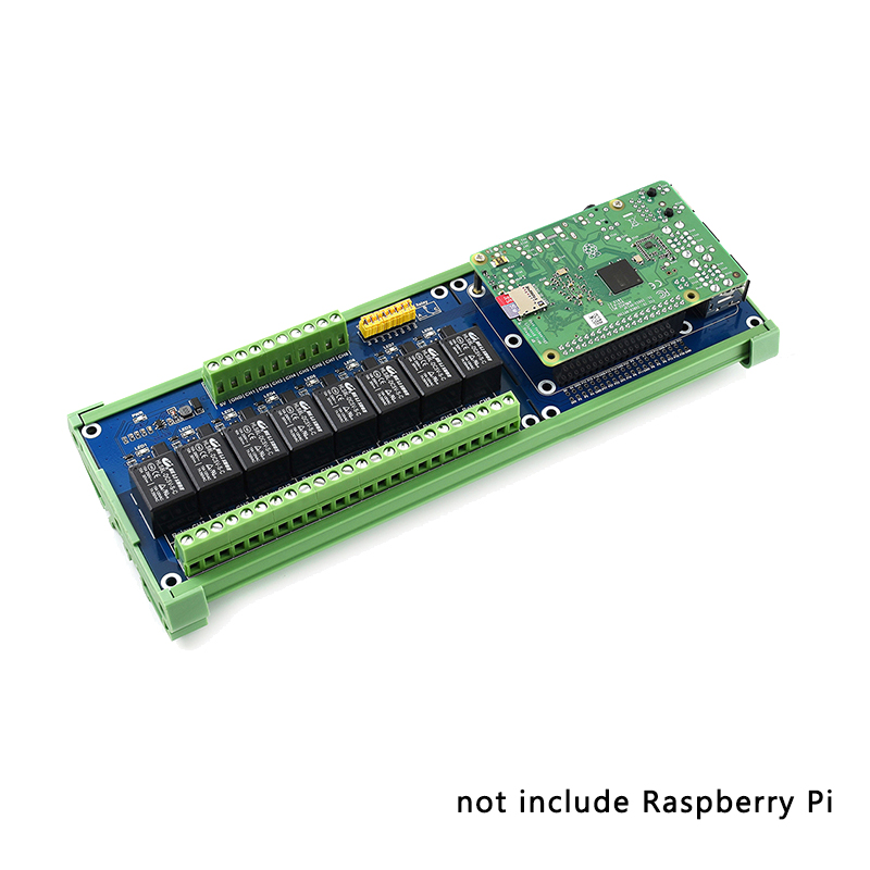 Home Automation Raspberry Pi - Raspberry Pi 5/4b 8 Kanaals Relais
