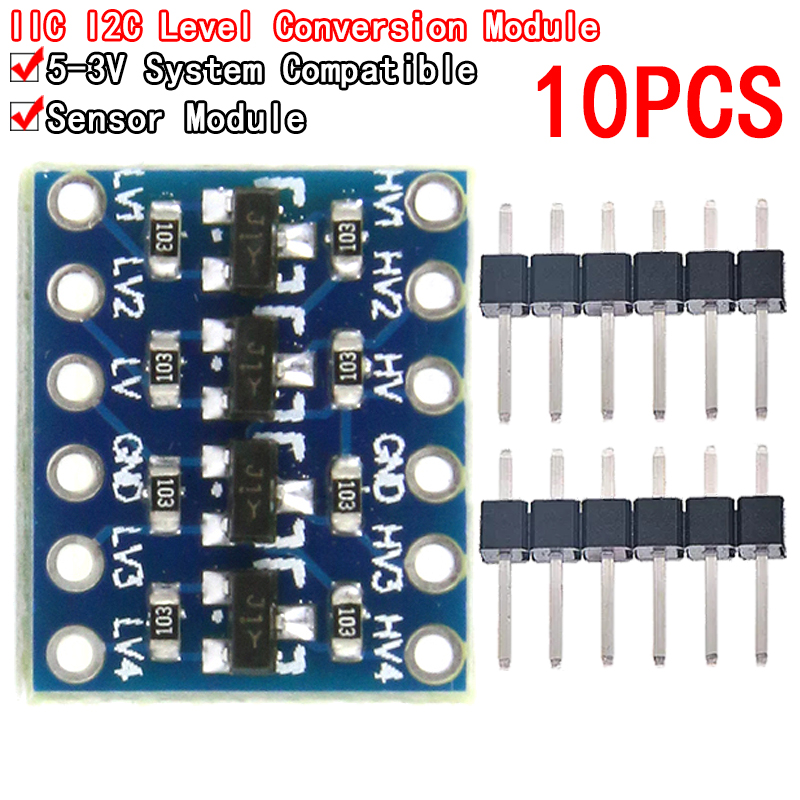 Level Shifter 3.3V - 10 stks 4 kanaals IIC I2C