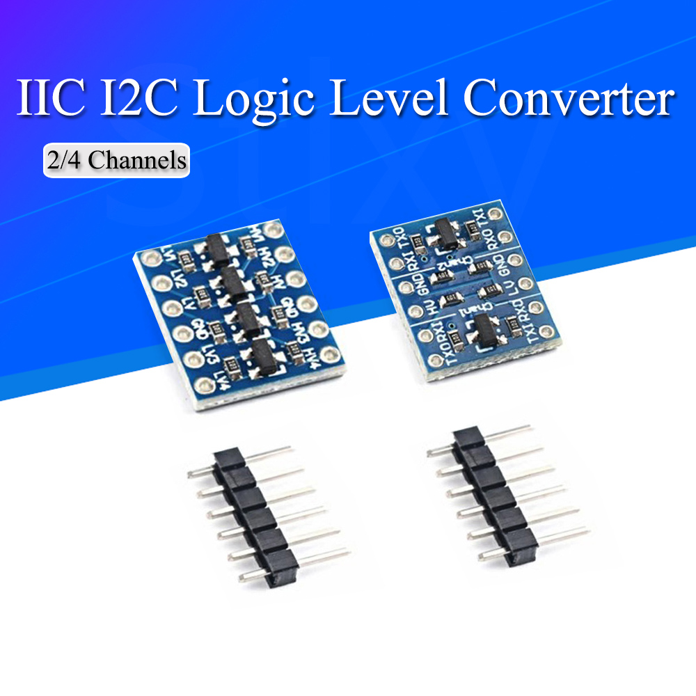 Level Shifter 3.3V - 10 Stuks 2/4 Kanalen IIC I2C