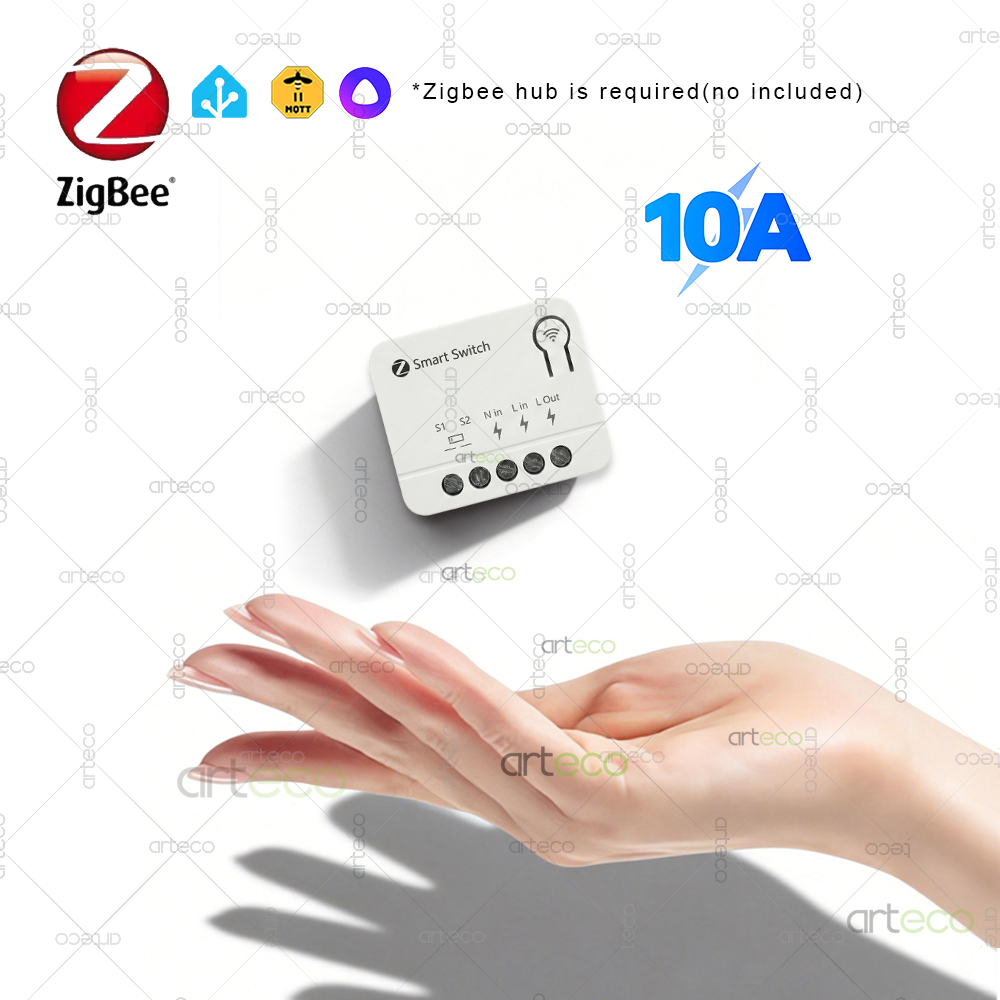 Smart Home Automation Diy - 10A Zigbee Mini Smart Switch Module