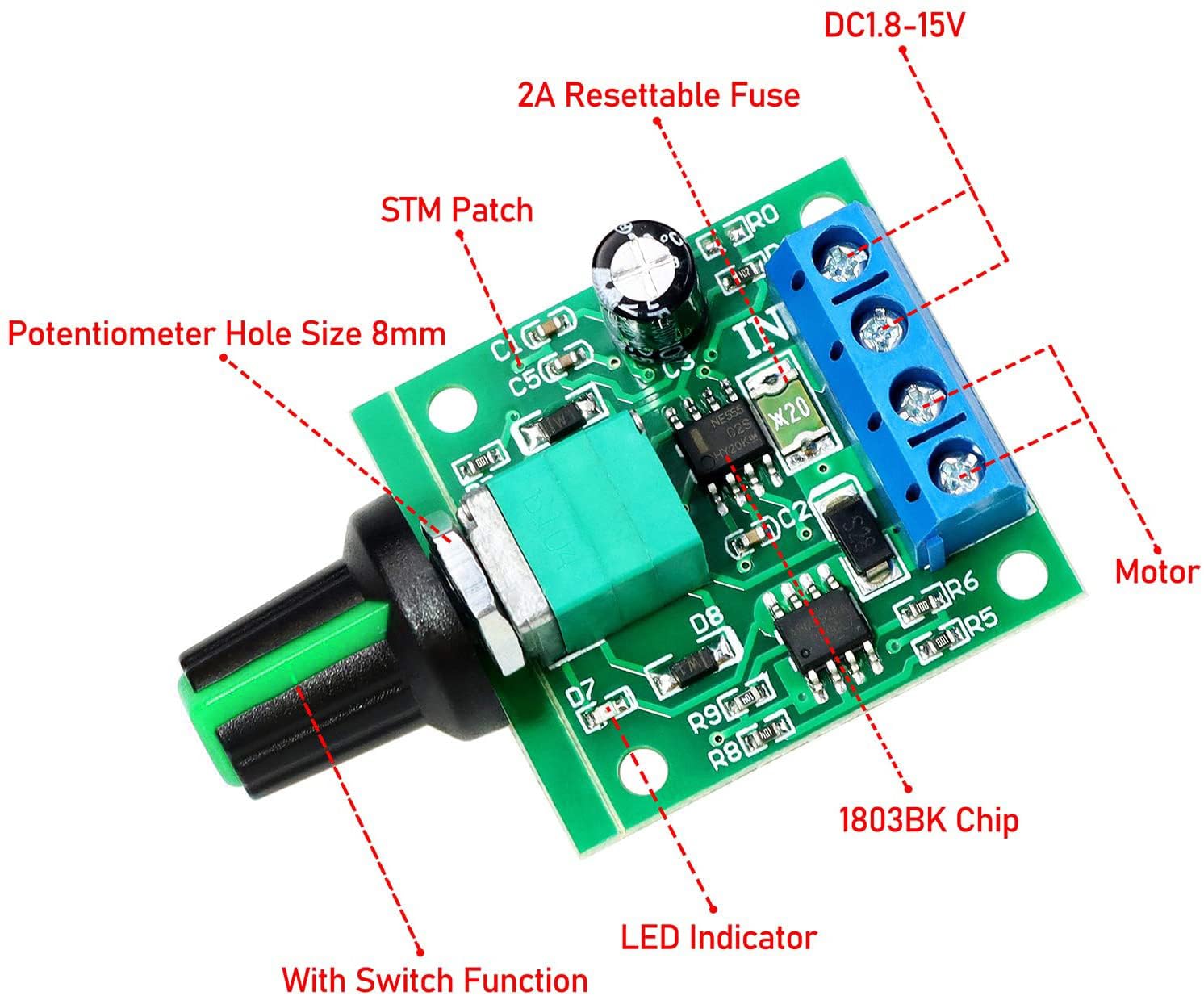 2 STKS/4 STKS/6 STKS 1.8 V 3 V - Level Shifter 3.3V recensie en prijs