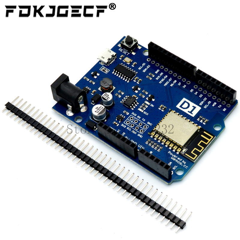 WeMos D1 R2 WiFi uno gebaseerd - Esp8266 Nodemcu Board recensie en prijs