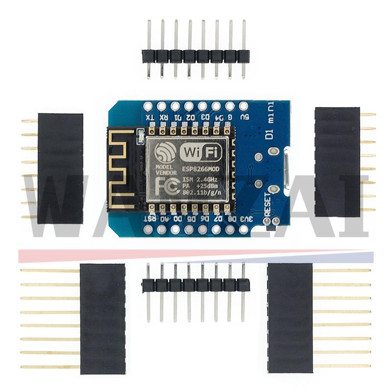 WeMos D1 Mini Pro V3.0.0 Bytes - Esp8266 Nodemcu Board recensie en prijs