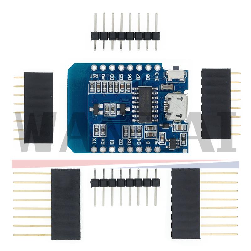 WeMos D1 Mini Pro V3.0.0 Bytes - Esp8266 Nodemcu Board recensie en prijs