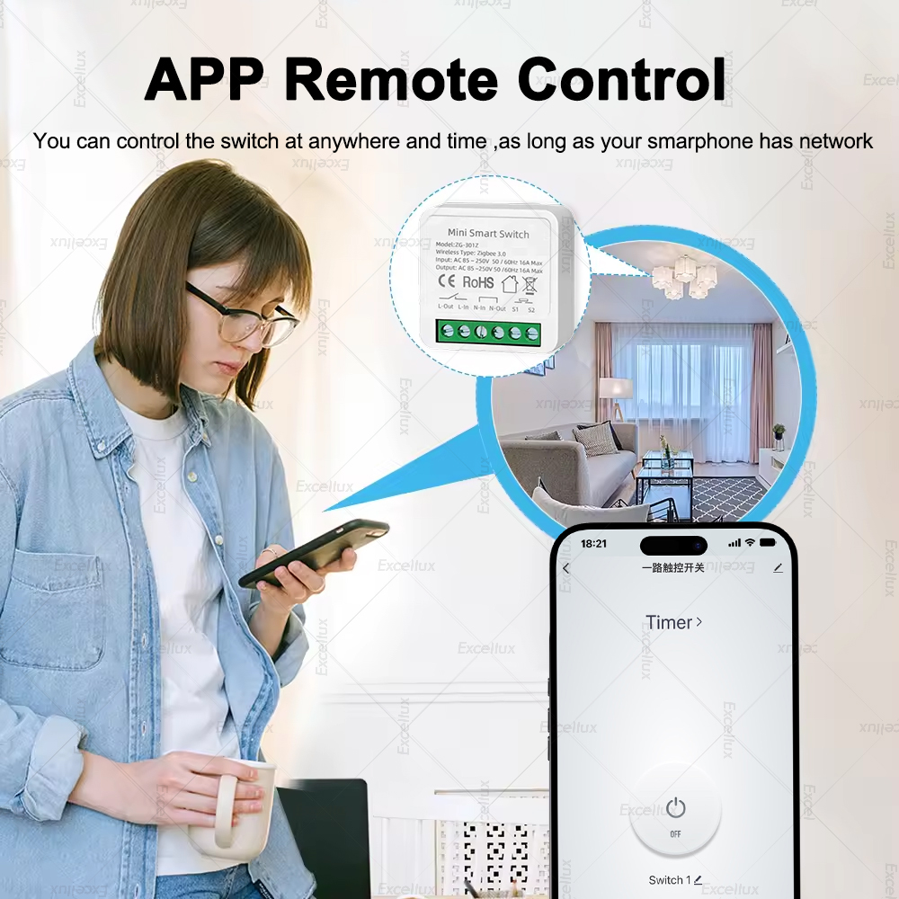 16A Zigbee 3.0 Mini Smart DIY  - Smart Home Automation Diy recensie en prijs