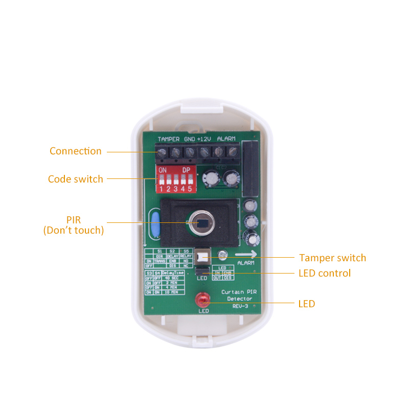 Bedrade bewegingssensor voor b - Motion Sensor Pir Wired recensie en prijs
