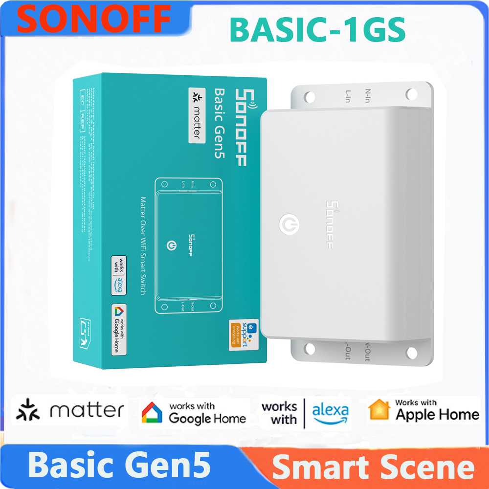 SONOFF Basic Gen5 (BASIC-1GS)  - Sonoff Basic Switch recensie en prijs