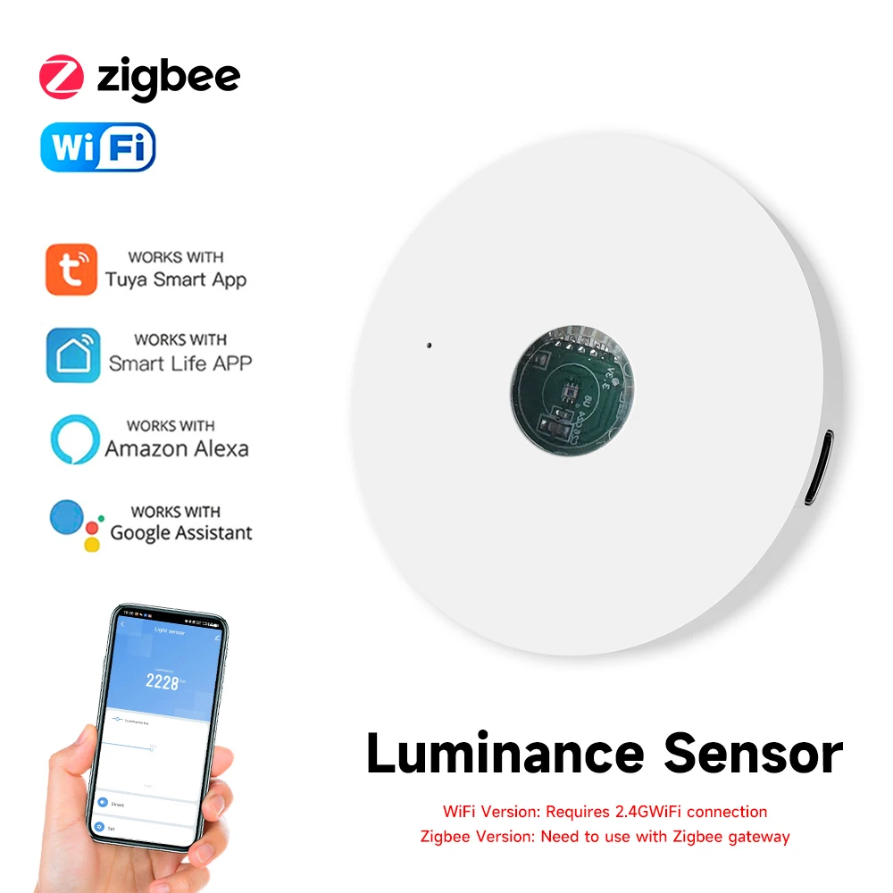 Tuya WiFi/ZigBee Lichtsensor L - Home Automation Ideas recensie en prijs