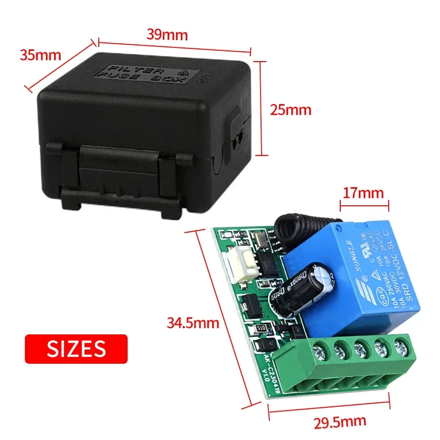 RF 433Mhz Draadloze Lichtschak - 433Mhz Receiver Module recensie en prijs