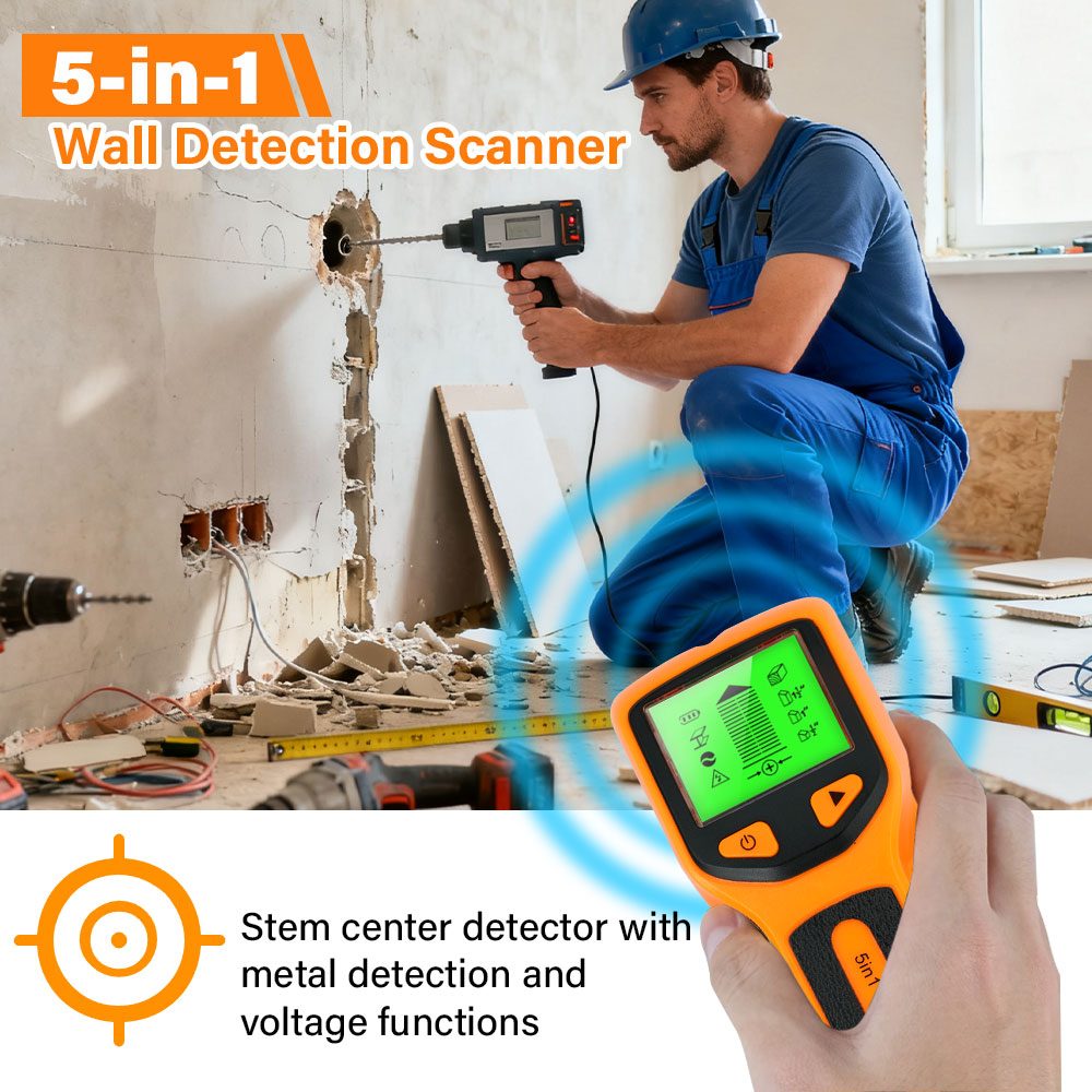 Nieuwe 5-in-1 muurdetector Han - Water Leak Detector Wired recensie en prijs