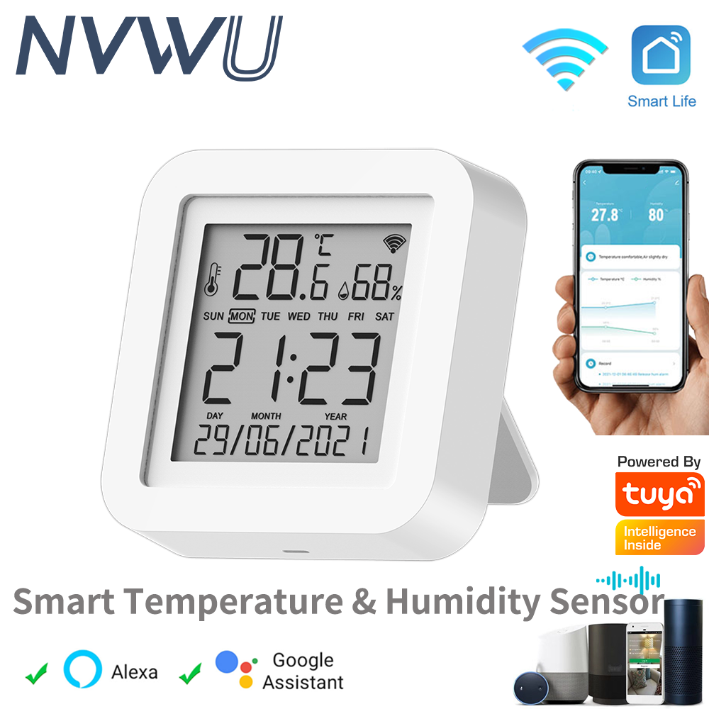 Tuya WIFI temperatuur- en voch - Home Automation Ideas recensie en prijs