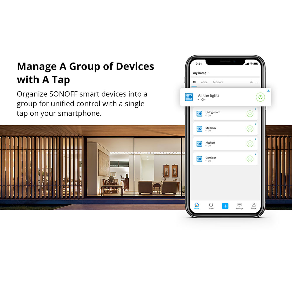 SONOFF BASICR2 RFR2 Wi-Fi 433M - Sonoff Basic Switch recensie en prijs
