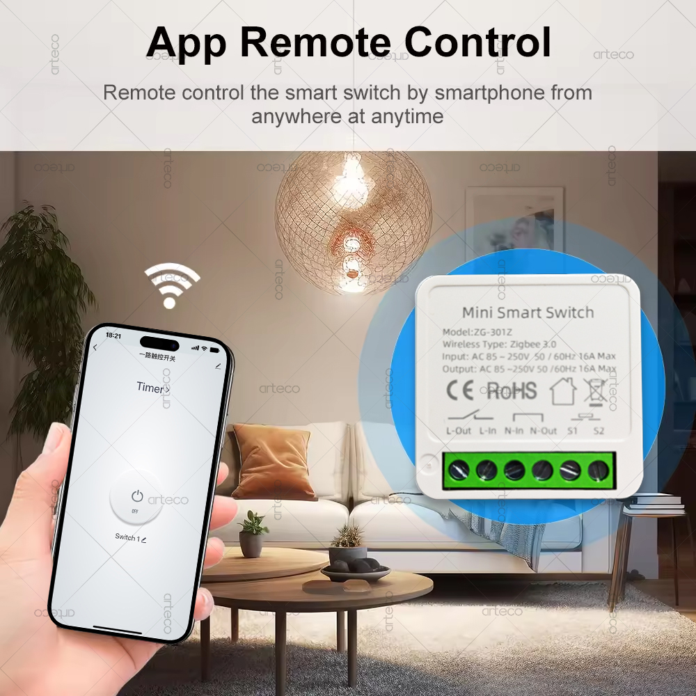 Mini Zigbee 3.0 Smart Switch M - Diy Home Automation Hub recensie en prijs