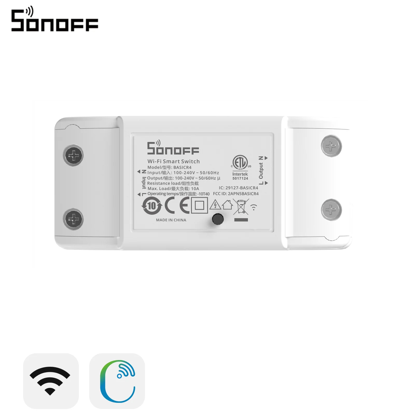 SONOFF Basic R4 Slimme Wifi Sc - Sonoff Basic Switch recensie en prijs